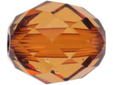 Bring brilliant sparkle to your designs with this PRESTIGE Crystal Briolette Olive bead. This bead features an oval shape with diamond-shaped facets.  The precisely cut facets catch the light to create a brilliant sparkle. Add this eye-catching bead to your next design.Sold in increments of 6