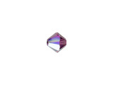 Your designs are sure to sparkle with this PRESTIGE Crystal Components bicone bead. This bead features the popular Bicone shape that tapers at both ends, much like a diamond. The multiple facets cut into the surface of the crystal create a sparkling effect that is sure to catch the eye. This versatile bead is great for adding sparkle to necklaces, bracelets, and even earrings. The Shimmer effect is inspired by the glittering AB finish. It's a soft and elegant effect that radiates multiple shades of a single color. It offers more brilliance, color vibrancy, and light refraction to accentuate every movement of the crystal.Sold in increments of 24