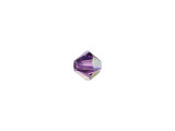 This lovely Bicone bead from PRESTIGE Crystal Components features an AB finish for a touch of iridescent shine. Try this small purple bead in your designs as a sparkling accent. The innovative cut features brilliant alternating large and small facets. This bead is sure to be a fabulous addition to your beaded designs. Use this versatile crystal bead in necklaces, bracelets, and anywhere else that needs a little sparkle.Sold in increments of 24