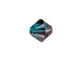 Swirl some fun color into your ideas with this PRESTIGE Crystal Components Bicone in Burgundy-Blue Zircon Blend. This crystal bead features a rounded Rhombus shape with alternating facets that catch the light to create magnificent sparkle. This new blend of two existing colors, Blue Zircon and Burgundy, embodies the brilliant shades inside a Mediterranean sunset. Try pairing it with cool earth tones or even creamy white components for a soft feel.Sold in increments of 6