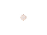 Provide your designs with a gorgeous pale peach coloring by incorporating this 4mm cut faceted Bicone in Crystal Silk. The pale peach coloring of Bicone is perfect for pairing with freshwater pearls and gold for a classic bracelet or necklace. The innovative cut features brilliant facets for added sparkle. This design is sure to be a fabulous addition to your designs.Sold in increments of 24