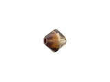 Add an earthy brown shade to your jewelry designs with this PRESTIGE Crystal Components Bicone in Topaz Blend. This bead features a subtle gradient of gradually diminishing color that adds dimension to its appearance. Alternating large and small facets provide the sparkle and brilliance that PRESTIGE Crystal Components is known for. The classic, simple shape of these beads makes them easy to add to many different creations.Sold in increments of 12