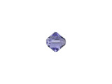 This 5mm PRESTIGE Crystal Components cut Tanzanite Bicone is the perfect addition to any beading project. This translucent faceted crystal makes a beautiful addition to any piece of jewelry. Use this great small bead as an accent, spacer, or simply string a whole strand for a dazzling effect. However you choose to incorporate this crystal Bicone bead into your jewelry designs, you can rest assured you are getting a high-quality product. Use this crystal when you want to look your very best. The innovative cut features alternating large and small facets. This design creates amazing brilliance and is sure to be a fabulous addition to your beaded designs.Sold in increments of 24