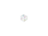 Create a unique display with this PRESTIGE Crystal Components cube bead. True to its name, this bead features a modern cube shape. The beautiful facets allow for even more sparkle to shine through in this bead. It displays a clear color with a dazzling iridescent finish that is sure to catch the eye. This bead is small in size, so use it as a spacer between larger beads or try it as an accent of color in earrings.Sold in increments of 6