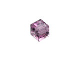 Bring geometric flair to your projects with this PRESTIGE Crystal Components cube bead. This modern bead features a cube shape with precision-cut facets for sparkle from every angle. This bead is perfect for creating a playful feel in your designs. Try it in necklaces, bracelets and even earrings. It's sure to add excitement to your style. This crystal features a beautiful shade of purple between Amethyst and Light Amethyst, for a perfectly soft and majestic hue. It's great for floral and spring-inspired designs.Sold in increments of 6