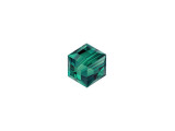 Let luxurious sparkle fill your designs with this PRESTIGE Crystal Components cube bead. This modern bead features a cube shape with precision-cut facets for sparkle from every angle. This bead is perfect for creating a playful feel in your designs. Try it in necklaces, bracelets and even earrings. It's sure to add excitement to your style. This bead features a rich and gleaming emerald green color.Sold in increments of 6