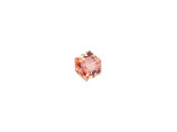 Bring geometric flair to your projects with this PRESTIGE Crystal Components cube bead. This modern bead features a cube shape with precision-cut facets for sparkle from every angle. This bead is perfect for creating a playful feel in your designs. Try it in necklaces, bracelets and even earrings. It's sure to add excitement to your style. This small bead can be used as a spacer in necklaces and bracelets or as an accent in earring designs. The delightful Rose Peach shade will conjure up the delicate image of a cherry blossom combined with the sweet smell of an English rose, so try it with cream and soft brown components.Sold in increments of 6