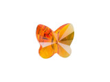 Bring warm and graceful style to your designs with the PRESTIGE Crystal Components 5754 8mm butterfly bead in Tangerine. The fun shape is created with faceted crystal, displaying eye-catching sparkle at every angle. This bead will add a sophisticated touch to your designs while incorporating depth. Use this bead in a number of different jewelry ideas, including bracelets and earrings. Hang one from your purse strap or dangle from a special necklace and add a whimsical touch to any accessory. This shimmering smolder of orange color is inspired by romantic sunsets and joyful sunrises. This bead can be showcased in necklaces and bracelets.Sold in increments of 6