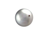 Your designs will stand out with this PRESTIGE Crystal Components crystal pearl. This crystal pearl features a smooth, round surface that will accent any jewelry design with a dash of timeless elegance. Pearls are always classic choices for designs and exude sophistication and luxury. This faux pearl has a crystal core that makes it heavier. Its pearl coating is similar to a natural pearl luster and is consistent in color. This large pearl features a silvery grey color.Sold in increments of 10