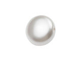 Bring beautiful style to your designs with the PRESTIGE Crystal Components 5860 12mm coin pearl in White. This crystal pearl has a flattened shape, perfect for fitting into countless designs. They work in earrings, necklaces and bracelets. These pearls are lighter compared to the regular crystal pearls, so you can use larger sizes without weighing down your designs. This large pearl would make an elegant choice for any look. It displays a classic white color with a pearlescent sheen.Sold in increments of 10