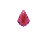 Bring an elegant showcase to your jewelry designs with this PRESTIGE Crystal Components Baroque pendant. This pendant features a teardrop shape with beautiful ruffled edges creating an ornate look. The multiple facets bring out a dazzling sparkle everyone will notice. Dangle this pendant from a necklace or even earrings for an eye-catching display. This pendant features a ruby red color with magenta undertones.