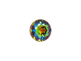 Create something colorful with this PRESTIGE Crystal Components pendant. This pendant is an adaptation to the chaton shape and features 49 facets in a gemstone-inspired design. It's sure to elevate your style with its fine-jewelry look. The truly versatile design will work in glamorous styles or even more earthy designs. This versatile pendant features a rainbow of colors gleaming from within.Sold in increments of 3