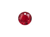 Add a daring gleam to designs with this PRESTIGE Crystal Components pendant. This pendant is an adaptation to the chaton shape and features 49 facets in a gemstone-inspired design. It's sure to elevate your style with its fine-jewelry look. The truly versatile design will work in glamorous styles or even more earthy designs. This versatile pendant features a brilliant ruby red color. Use it in birthstone jewelry for the month of July.Sold in increments of 3