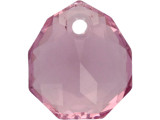 Let your designs shine with this PRESTIGE Crystal Components 6436 Majestic Pendant. This pendant features a wide teardrop-like shape with angular facets. These facets catch the light and make this pendant really sparkle. There is a stringing hole at the top of the pendant, so it is easy to add it to your designs. This pendant features a Light Amethyst color.