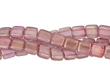 Create unique beaded designs with CzechMates Tile beads. These Czech glass beads feature a square shape full of style. They make a great option for modern looks. Two stringing holes are drilled through each bead, so use them in multi-strand projects or when bead weaving. They work wonderfully with other CzechMates shapes. They are versatile in size, making them perfect for necklaces, bracelets, and even earrings. 