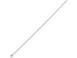 Argentium Sterling Silver Ball End Head Pin, 1-1/2" (ten)