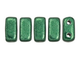 Whether creating stringing projects, bead embroidery, or something else, you'll love these CzechMates Brick Beads. These small, rectangular beads feature two stringing holes, allowing you to add them to multi-strand designs. They look great between strands of seed beads and other two-hole beads. Add these beads to seed bead embroidery projects for added fun. They make a wonderful complement to other CzechMates beads. 