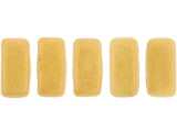 CzechMates Glass 3 x 6mm Pacifica Ginger 2-Hole Brick Bead Strand