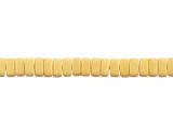 CzechMates Glass 3 x 6mm Pacifica Ginger 2-Hole Brick Bead Strand