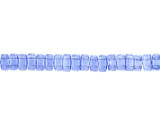 CzechMates Glass 3 x 6mm ColorTrends Transparent Riverside 2-Hole Brick Bead Strand