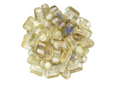 CzechMates Glass 3 x 6mm Twilight Crystal 2-Hole Brick Bead Strand