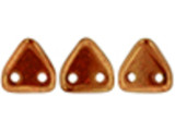 CzechMates Glass 6mm Sunset Maple Two-Hole Triangle Bead Pack 2.5-Inch Tube