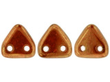 CzechMates Glass 6mm Sunset Maple Two-Hole Triangle Bead Pack 2.5-Inch Tube