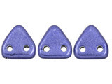 Get creative in your style with these CzechMates Triangle beads. These small Czech glass beads are triangular in shape and feature two stringing holes on one side. The stringing holes will allow you to add these beads to multi-strand designs or innovative seed bead embroidery designs. You'll love the dimension these beads bring to designs. 