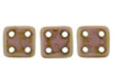 Creative beaded designs start with innovative beads like these CzechMates QuadraTile Beads. These thin square-shaped beads feature rounded corners and a stringing hole in each of the four corners. You can add these beads to designs in unique ways. Stack and layer them, use them in multi-strand designs, add them to bead embroidery and more. There are so many possibilities with these little squares. Use them with other CzechMates beads for amazing dimensional creations. 
