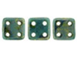 Creative beaded designs start with innovative beads like these CzechMates QuadraTile Beads. These thin square-shaped beads feature rounded corners and a stringing hole in each of the four corners. You can add these beads to designs in unique ways. Stack and layer them, use them in multi-strand designs, add them to bead embroidery and more. There are so many possibilities with these little squares. Use them with other CzechMates beads for amazing dimensional creations. 