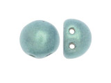 Lush beauty fills these CzechMates cabochon beads. These beads feature a round domed shape with a flat back, much like that of a cabochon. Two stringing holes run close to the flat bottom of the dome, so these beads will stand out in your jewelry-making designs. Use them in multi-strand projects or add them to your bead weaving for eye-catching dimensional effects. They'll work nicely with other CzechMates beads. They feature pine green color with a soft and subtle metallic sheen. 