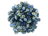 Matubo SuperDuo 2 x 5mm Sapphire - Celsian 2-Hole Seed Bead 2.5-Inch Tube
