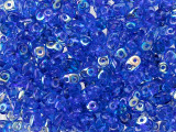 Matubo SuperDuo 2 x 5mm Sapphire AB 2-Hole Seed Bead 2.5-Inch Tube