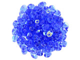 Matubo SuperDuo 2 x 5mm Sapphire AB 2-Hole Seed Bead 2.5-Inch Tube