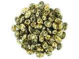 Matubo SuperDuo 2 x 5mm Crystal Topaz 2-Hole Seed Bead 2.5-Inch Tube
