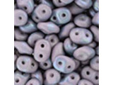 Matubo SuperDuo 2 x 5mm Matte Opaque Nebula 2-Hole Seed Bead 2.5-Inch Tube