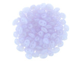 Matubo SuperDuo 2 x 5mm Milky Lavender 2-Hole Seed Bead 2.5-Inch Tube