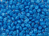 Matubo SuperDuo 2 x 5mm Blue Pearl Shine 2-Hole Seed Bead 2.5-Inch Tube