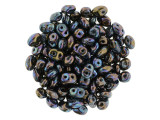 Matubo SuperDuo 2 x 5mm Jet Luster 2-Hole Seed Bead 2.5-Inch Tube