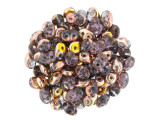 Matubo SuperDuo 2 x 5mm Apollo Tanzanite 2-Hole Seed Bead 2.5-Inch Tube