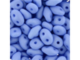 Matubo SuperDuo 2 x 5mm Saturated Periwinkle 2-Hole Seed Bead 2.5-Inch Tube