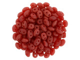 Matubo SuperDuo 2 x 5mm Matte Cherry 2-Hole Seed Bead 2.5-Inch Tube