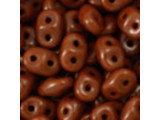 Matubo SuperDuo 2x5mm 2-Hole Umber Seed Bead 2.5-Inch Tube