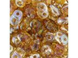 Matubo SuperDuo 2 x 5mm Rosaline Celsian 2-Hole Seed Bead 2.5-Inch Tube