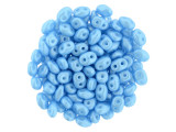 Matubo SuperDuo 2 x 5mm Baby Blue Pearl Shine 2-Hole Seed Bead 2.5-Inch Tube