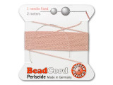 Griffin Bead Cord 100% Silk - Size 3 (0.50mm) Light Pink