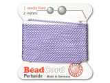 Griffin Bead Cord 100% Silk - Size 14 (1.02mm) Lilac
