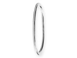 Nunn Design Silver-Plated Pewter Grande Oval Hammered Hoop