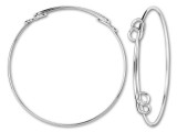 Nunn Design Silver-Plated Pewter Adjustable Bangle Bracelet