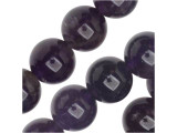 Dakota Stones Amethyst 8mm Round 8-Inch Bead Strand